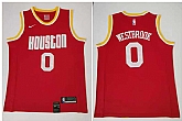 Rockets 0 Russell Westbrook Red Nike Retro Swingman Jersey,baseball caps,new era cap wholesale,wholesale hats